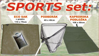 SPORTS kaprrska podloka 100x60cm + podberk a ECO sak