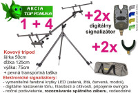 Tripod+ 2x signaliztor+ 2x rohatinka