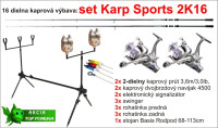 KARP SPORTS 3K16 set, 16 dielna zostava, 2 diel/3,00lb