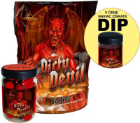 SET - Boilies Dirty Devil + Pop Up 75g + Dip 150ml