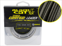 Black Cat pogumovan nra Rubber Coated Leader, 20m