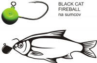 Black Cat Fireball jig - vek Jig hik