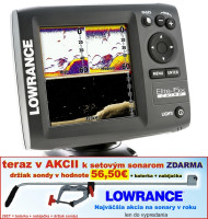 Lowrance, sonar ELITE 5, 4 l, 30/55/60/120+ CHIRP