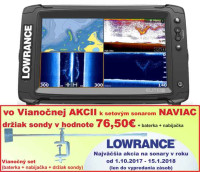 LOWRANCE Elite-9 Ti s dotykovou obrazovkou