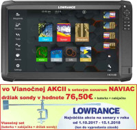 Dotykov sonar LOWRANCE HDS - 16 Carbon