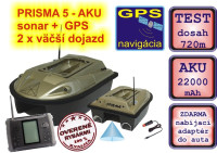 PRISMA 5 - zavacia loka so sonarom+GPS+nabjaka