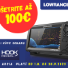 Neváhajte: zľava až 100eur pri kúpe sonarov HOOK Reveal