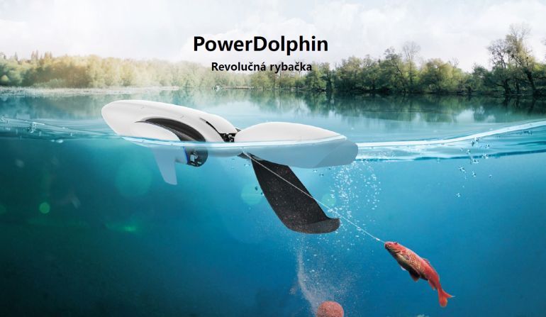revolučná rybačka s dronom PowerDolphin