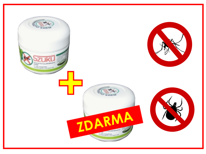 1+1 Repelentn krm SZUKU 40g