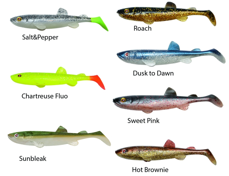 Quantum Smelt Shad 10cm 3ks v balení