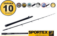 Prvlaov udice SPORTEX Black Arrow G-3 Musky 2dielne