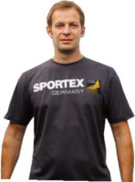 SPORTEX T-Shirt - krtky rukv - antracitov