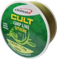 Rybársky vlasec Climax Carp Line Extreme 1000m- olivový