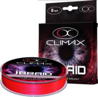 Pletená šnúra Climax iBraid 135m - fluo červená