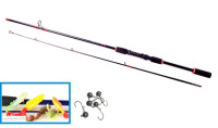 AKCIA prvlaov prt 180cm + 5ks nstrah Relax + Jig