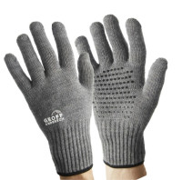 Corespun, merino glove, grey