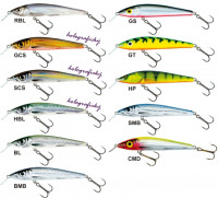 SALMO vobler sting S12F GT, 12cm, plvajci