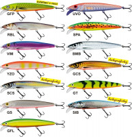 Salmo vobler Whacky WY12, plvajci, 12cm