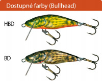 SALMO, vobler BULLHEAD, potpav BD6S, 6cm