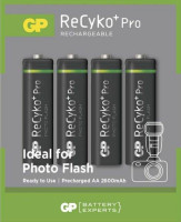 Nabjacie batrie GP ReCyko+ Pro Photo Flash AA 1 -5V