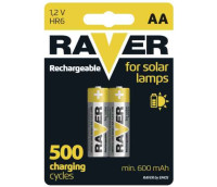 Nabíjacie batérie RAVER AA 1,2V/600mAh