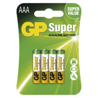 GP Super AAA alkalick batrie LR03 - 1ks