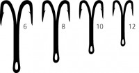 Mustad dvojhik lososov DL71U-BN