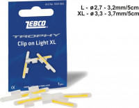 ZEBCO - chemick svetlo s klipom na uchytenie 5cm