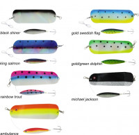 Rhino Flasher+Softfish Rig Black Shiner