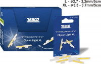 ZEBCO - chemick svetlo s klipom na uchytenie 5cm