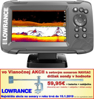 Sonar Lowrance Hook2 - 5 HDI + sonda SplitShot