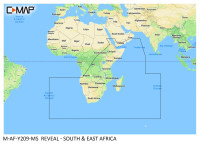 Mapy na sonar Lowrance C-Map - Afrika
