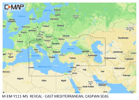 Mapy na sonar Lowrance C-Map - Európa Juh