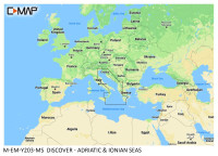 Mapy na sonar Lowrance C-Map - Európa Juh