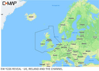Mapy na sonar Lowrance C-Map - Európa Severozápad