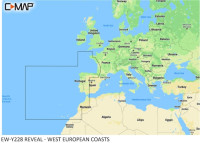 Mapy na sonar Lowrance C-Map - Európa Severozápad