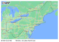 Mapy na sonar Lowrance C-Map - Severná Amerika