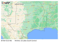 Mapy na sonar Lowrance C-Map - Severná Amerika