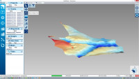 bon pohad na as Oravskej priehrady v 3D modeli