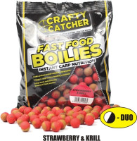 15mm 2-farebn boilies CRAFTY CATCHER 500g