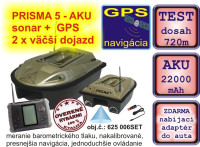 PRISMA 5 - zavacia loka so sonarom+GPS+nabjaka